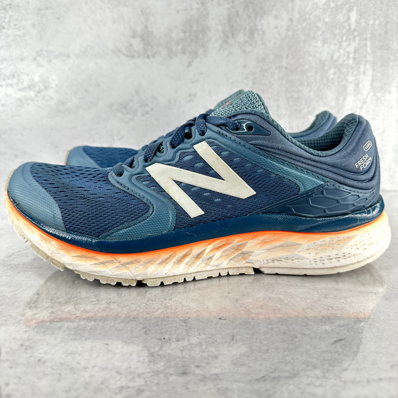 New Balance Fresh Foam X 1080 Womens 9 Running Shoes Blue Athletic Sneakers - Picture 1 of 15